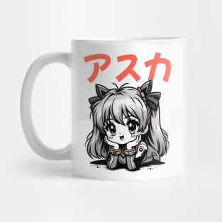 Kawaii Asuka Evangelion Cute Mug